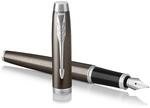 Parker IM F&uuml;ller | Dark Espresso | F&uuml;llfederhalter mit mittlerer Feder | blaue