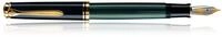 Pelikan 986422 Kolbenf&uuml;llhalter Souver&auml;n M 800 mit Bicolor-goldfeder 18-K/750,