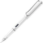 Lamy safari white F&uuml;ller - F&uuml;llhalter mit ergonomischem Griff & polierter