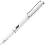 Lamy safari white F&uuml;ller - F&uuml;llhalter mit ergonomischem Griff & polierter