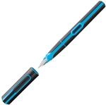 Pelikan Style F&uuml;llhalter Neon Blau, Feder M, Patronenf&uuml;llsystem, f&uuml;r Rechts- und