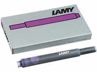 LAMY T 10 Tinte 825 – Tintenpatrone mit großem Tintenvorrat in der Farbe Violett