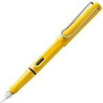 Lamy safari yellow F&uuml;ller - F&uuml;llhalter mit ergonomischem Griff & polierter