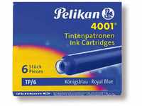Pelikan® Tintenpatrone 4001® TP/6 - königsblau, 6 Patronen; Packungsinhalt: 6