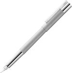 LAMY scala F&uuml;llhalter 051 - F&uuml;ller aus strichmattiertem Edelstahl in der Farbe