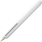 Lamy dialog pianowhite F&uuml;ller - kappenloser F&uuml;llhalter mit Drehmechanismus -14 kt.