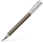 FABER-CASTELL 147050 - F&uuml;ller Ambition OpArt, Federst&auml;rke M, black sand