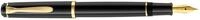 Pelikan 930446 Patronenf&uuml;llhalter P200, Feder M, vergoldete Edelstahlfeder, schwarz