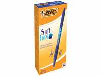 BIC Kugelschreiber Set Soft Feel Grip, 1,0 mm Kugeldurchmesser für medium