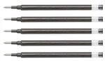 Pilot Pen Gelmine Tintenroller G-2 Schwarz 0.4mm, 2606001, 5 St&uuml;ck