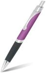 Online Druck-Kugelschreiber Sporty Lila, Aluminium-Kulli, auswechselbarer Mine,