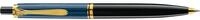 Pelikan 985275 Druckkugelschreiber Souver&auml;n K 400, schwarz/blau