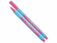 Schneider Pen Slider Edge Rosa Kugelschreiber, pink, blau, pink, extra dick,