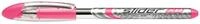 Schneider Schreibger&auml;te Kugelschreiber Slider Basic, Kappenmodell, XB, pink,