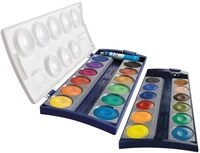 Pelikan Farbkasten K24&reg; inklusive Deckwei&szlig;, 24 Farben, 1 St&uuml;ck