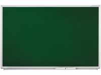 magnetoplan | Kreidetafel | Stahlblech | grün lackiert | BxH 900 x 600 mm