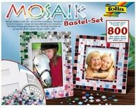 folia 57019 - Mosaik Bastel Set, mit &uuml;ber 800 Teilen - ideal zur Gestaltung