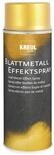 KREUL 994400 - Blattmetall Effekt-Spray, Gold, 400 ml, schnelltrocknender Nitro