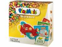 PlayMais MOSAIC Little Traffic Kreativ-Set zum Basteln für Kinder ab 3 Jahren 