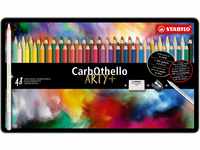 Pastellkreidestift - STABILO CarbOthello - ARTY+ - 48er Metalletui - mit 48