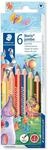 STAEDTLER Buntstift Noris jumbo, erh&ouml;hte Bruchfestigkeit, Dreikantform,...