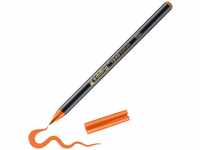 edding 1340 Pinselstift - orange - 1 Stift - flexible Pinselspitze - Filzstift...
