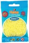Hama Perlen, Mini-Gr&ouml;&szlig;e 2.5mm Pastellgelb