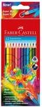 Faber-Castell - Buntstifte Set Ergonomics 12-teilig | Ergonomische Farbstifte f&uuml;r