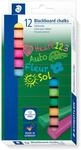 STAEDTLER 2360 Wandtafelkreide &ndash; 12er Set, sortierte Farben