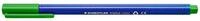STAEDTLER Filzstifte triplus color, saftgr&uuml;n, dreikant, stabile, eindrucksichere