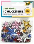 folia 1243 - Schmucksteine, Sparkling Stars, 350 St&uuml;ck, farbig sortiert - ideal zum