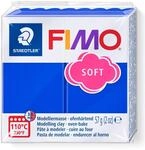 STAEDTLER FIMO soft 8020 &ndash; Brillantblau, 57 g, Polymer Clay | Ofenh&auml;rtend, weich &