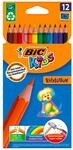 BIC Kids ECOlutions Evolution Buntstifte Set (f&uuml;r Kinder ab 5 Jahren, Farbstifte