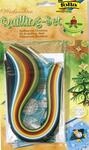 folia 12809 - Quilling Set Weihnachten, Papierstreifen, 290 teilig - ideales...