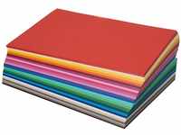 folia 64/500 09 - Tonpapier Mix, DIN A4, 130 g/m², 500 Blatt sortiert in 25 Farben,