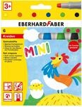 Eberhard Faber 529006 - Gelmalstifte Basic mit weicher Mine und Schiebeh&uuml;lse, 6