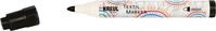 KREUL 90771 - Textil Marker medium, Schwarz, Strichst&auml;rke circa 2 bis 4 mm,