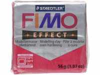 Staedtler© Modelliermasse FIMO© soft - 57 g, rubinrot metallic