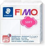 STAEDTLER FIMO soft 8020 &ndash; Wei&szlig;, 57 g, Polymer Clay | Ofenh&auml;rtend, weiche Knete