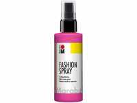 Marabu 17190050033 - Fashion Spray rosa 100 ml, Textilsprühfarbe, m.