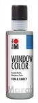 Marabu 04060004082 - Window Color fun & fancy, Konturenfarbe silber 80 ml, auf