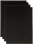 folia 23590 - Moosgummi, 5 B&ouml;gen, 2 mm, ca. 29 x 40 cm, schwarz - ideal f&uuml;r