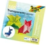 folia 825/2020 - Transparentpapier - Faltbl&auml;tter, 20 x 20 cm, 500 Blatt, 42...