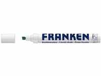 Franken GmbH ZKM 09 - Kreidemarker, 2-5 mm Strichstärke, weiß, 1 Stück