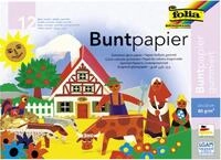 Buntpapier, 12 Blatt, 23x25 cm