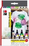 Marabu 1719000000085 - Fashion Spray, Tropical Island, Textilspr&uuml;hfarbe auf