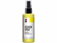 Marabu 17190050020 - Fashion Spray zitron 100 ml, Textilsprühfarbe, m.
