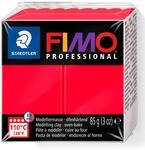 STAEDTLER EF8004-200 8004-200 - Fimo Professional Normalblock, 85 g, rot
