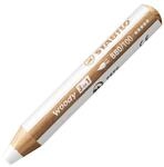 STABILO - Buntstift, Wasserfarbe & Wachsmalkreide - woody 3 in 1 - Einzelstift -