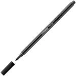 STABILO Fasermaler Pen 68, Strichst&auml;rke: 1,0 mm, schwarz VE=6